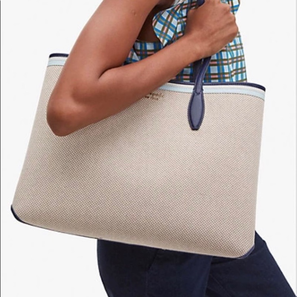 KATE SPADE TOTE LARGE BLUE